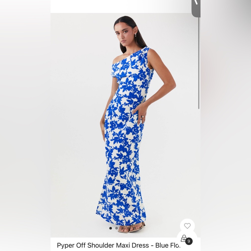 Peppermayo pyper off shoulder maxi dress